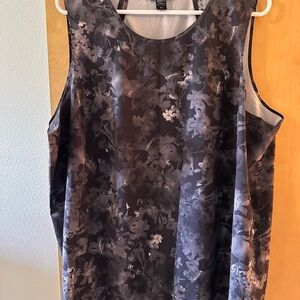 Athleta Brown and Gray Sleeveless Top